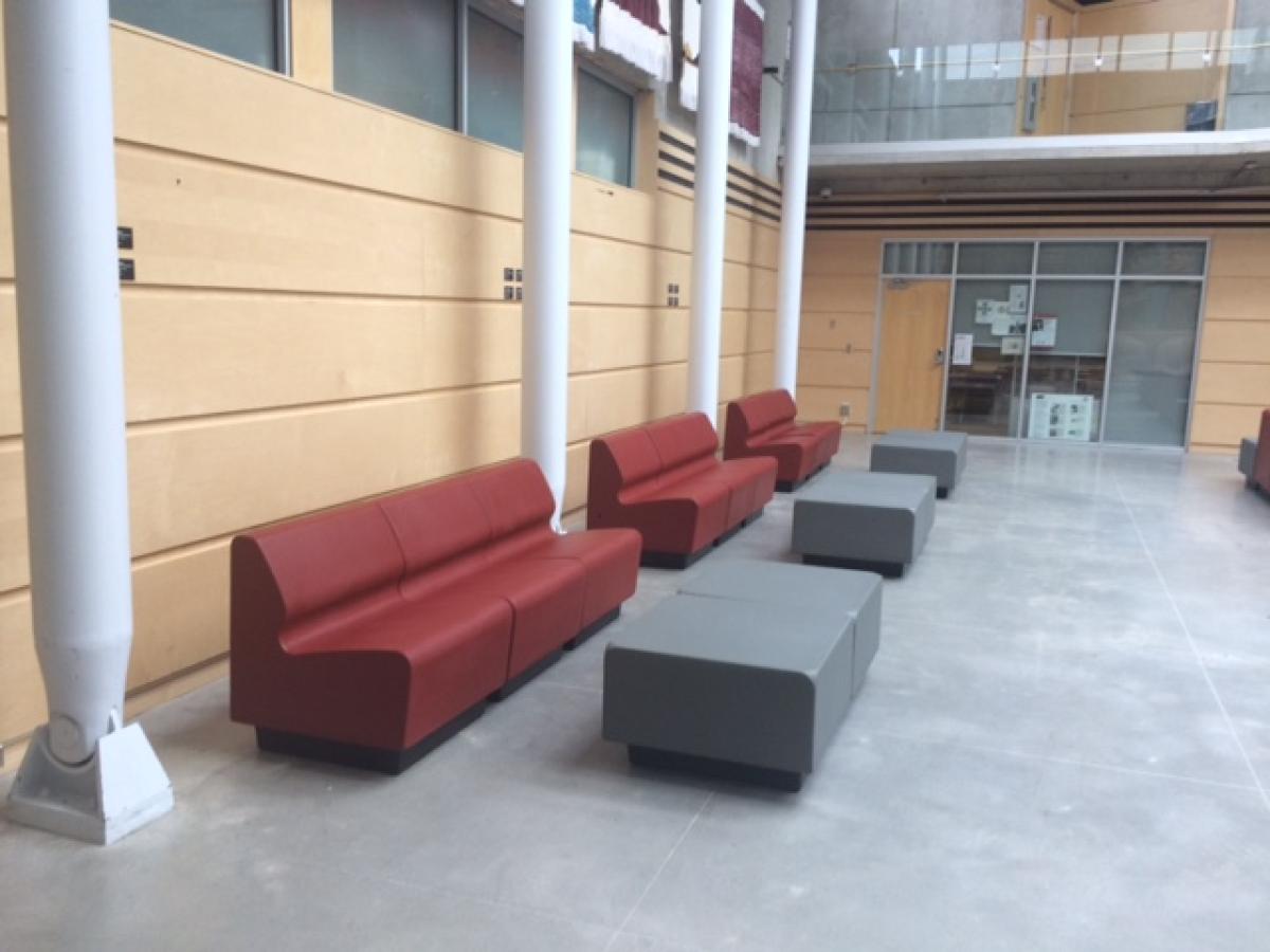 Furniture for Waiting Areas in Colleges and Universities - SWS Group
