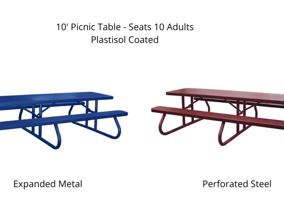 Metal Picnic Tables for School - SWS Group