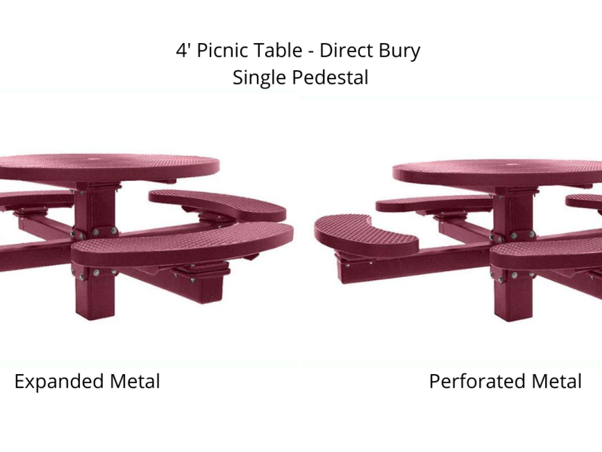 Round Picnic Tables for Schools - SWS Group