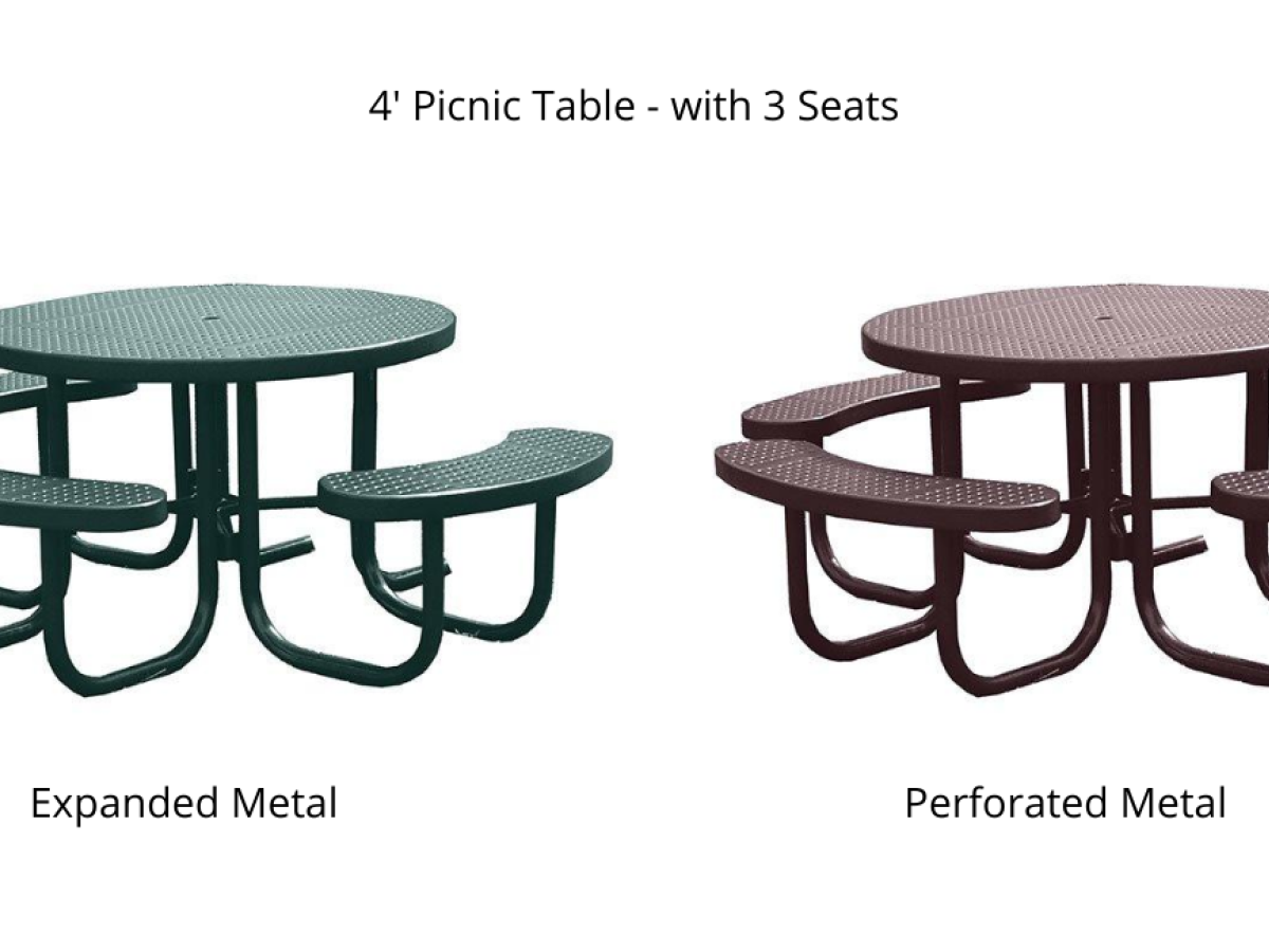 Round Picnic Tables for Schools - SWS Group
