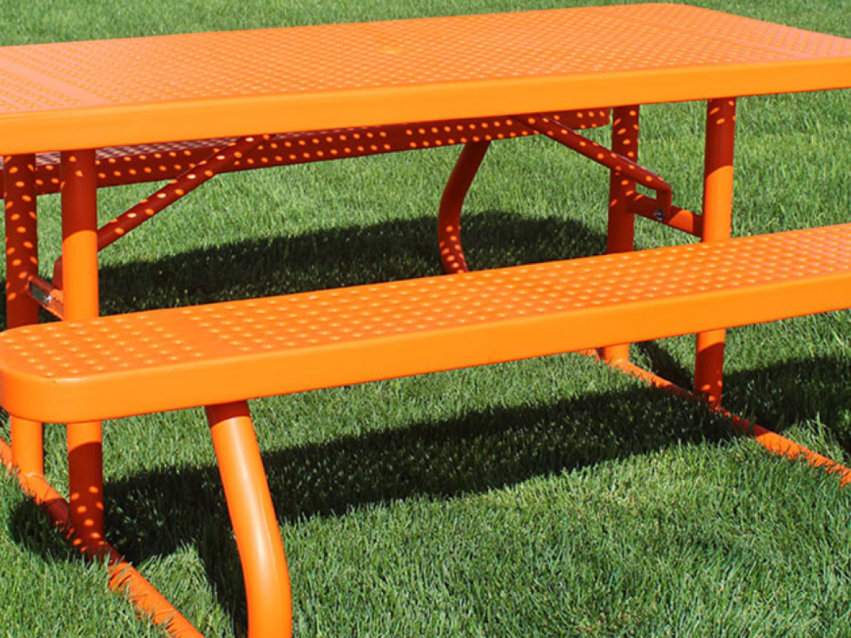 Metal Picnic Tables for Schools - SWS Group