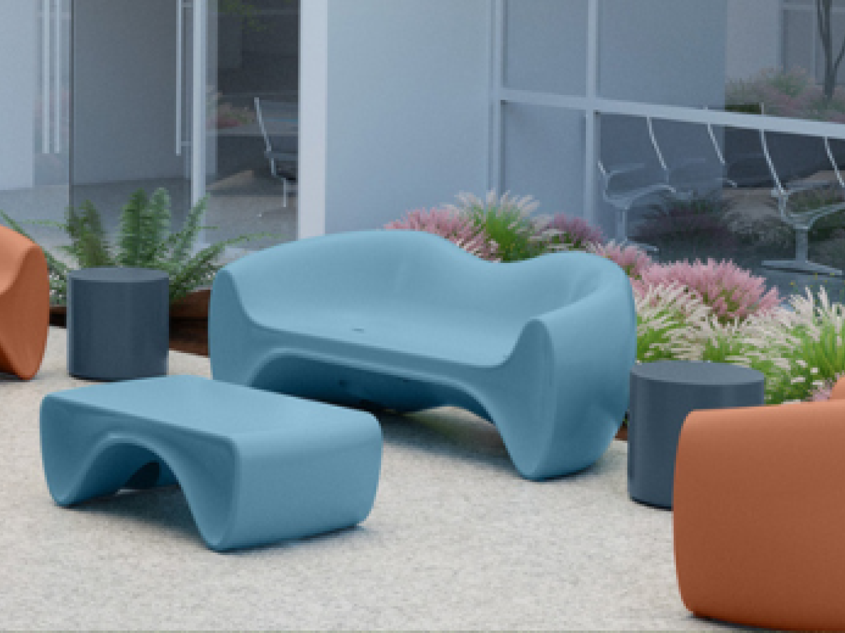 Outdoor Love Seats for Colleges and Universities - SWS Group